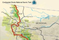 Continental Divide Path Backpacking Gear Listing