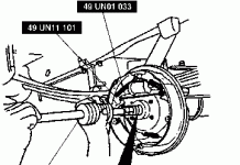 Take away a Rear Wheel with a Via Axle