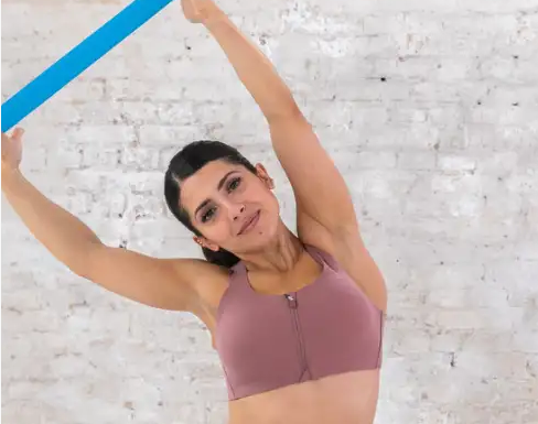 8-Minute Higher Physique Resistance Band Exercise For All Ranges