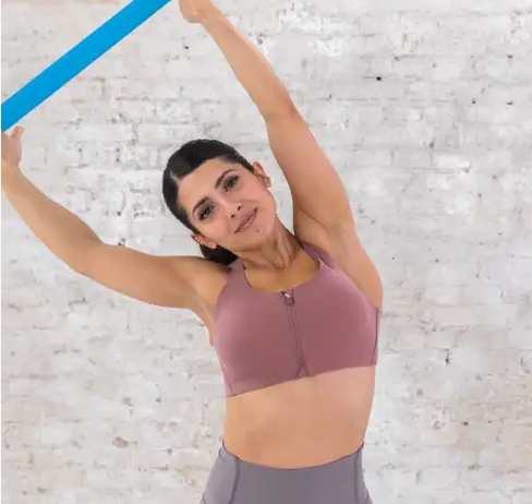 8-Minute Higher Physique Resistance Band Exercise For All Ranges