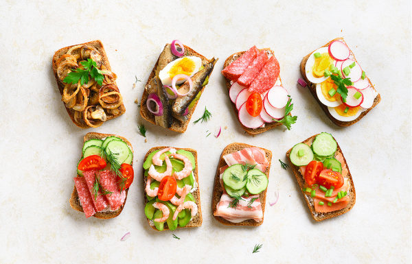 Easy and Filling: 40 Sandwiches Below 300 Energy