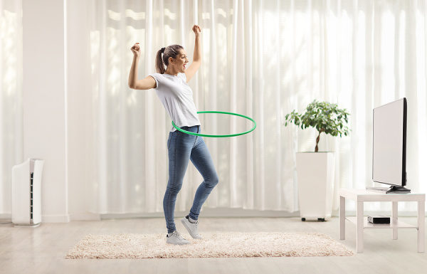 Get Match At Dwelling: 9 Hula Hoop Exercises for Weight Loss